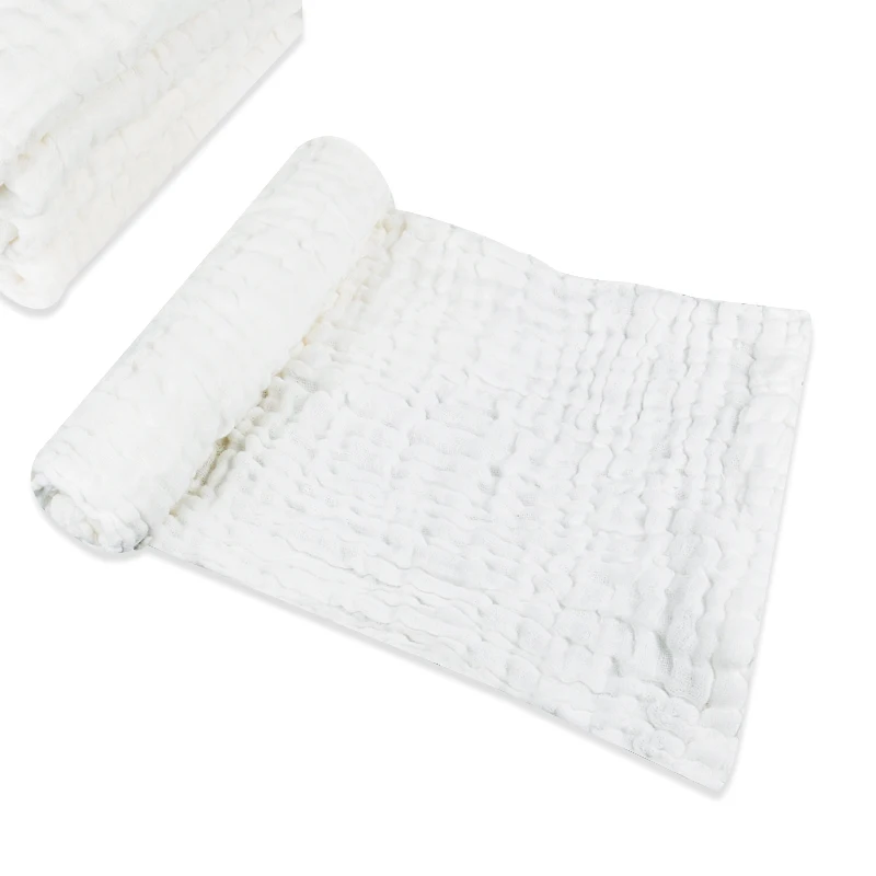 4 Слой Хлопка Моющиеся Resuable Супер Поглощения Детские Марля Муслин Пеленки и