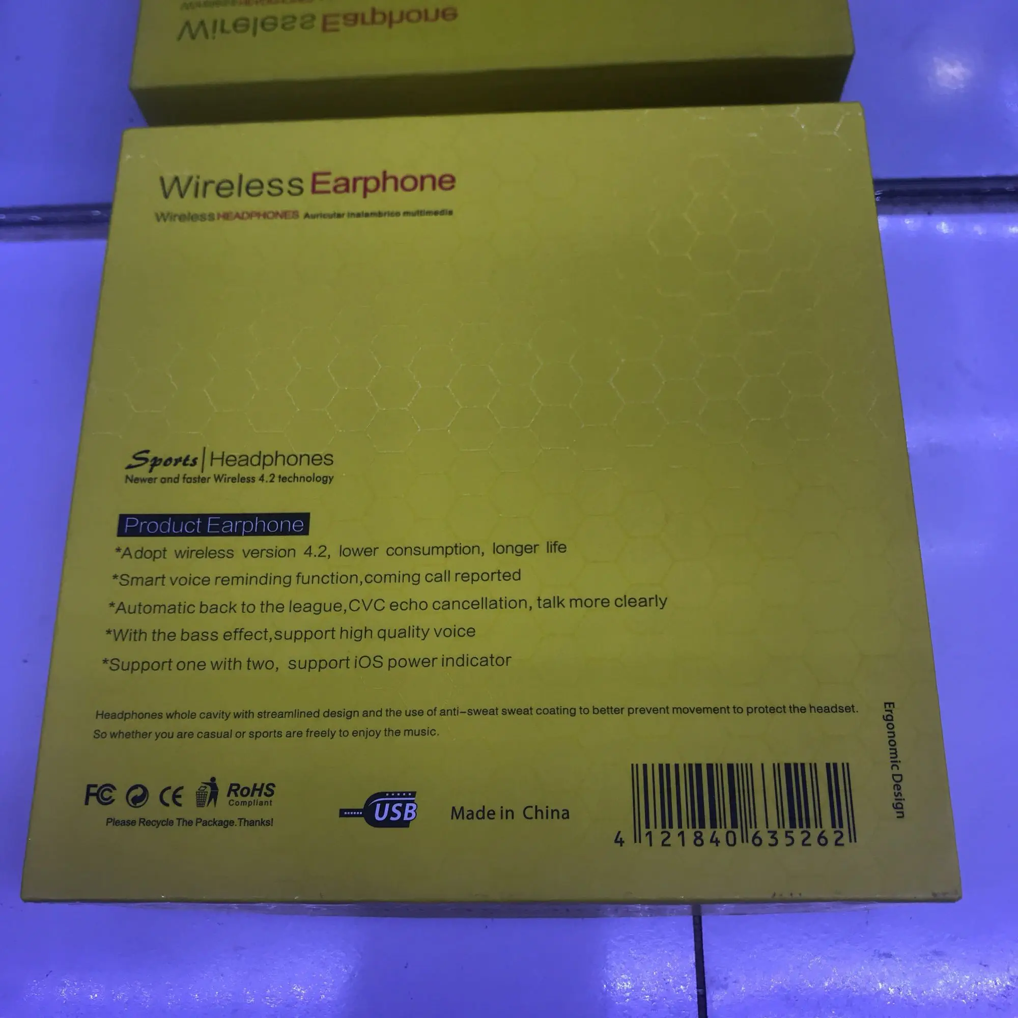 S-5 Белый Глубокий стерео Бас беспроводные наушники bluetooth с микрофоном |