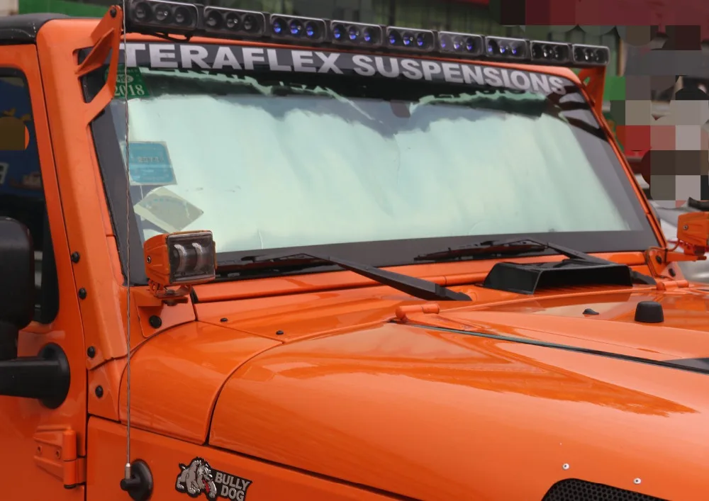 Для Jeep Wrangler JK 2007 2018 автомобильные аксессуары Стайлинг 2/4 дверь автомобиля Защита