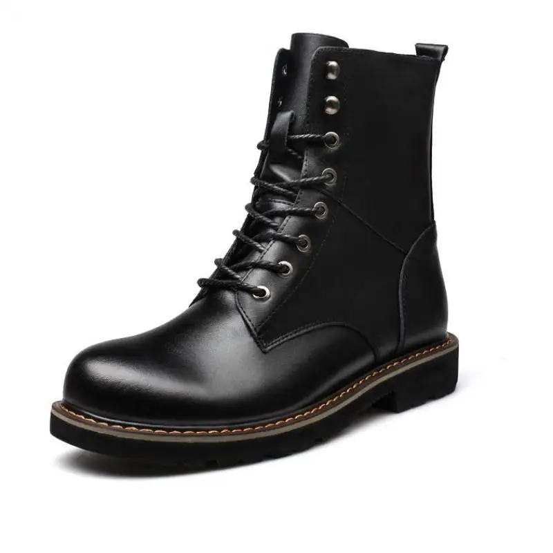 2017 мужские зимние ботинки кожаная обувь Модные Ботинки Martin|shoes fashion|shoes shoesshoes in men |