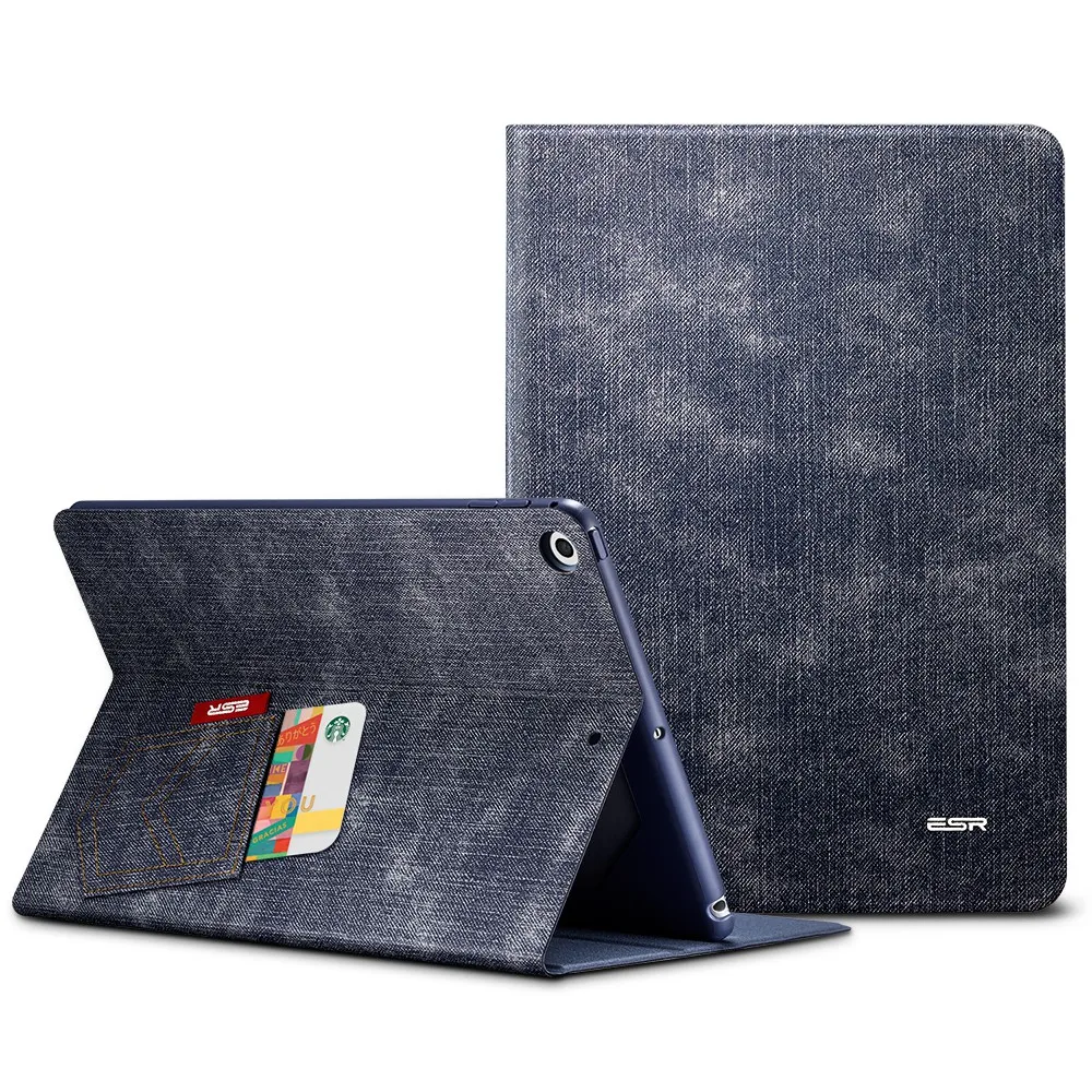 Чехол для нового ipad 9,7 дюймов, ESR из искусственной кожи Smart Cover магнит Wake Up Sleep для ipad 9,7 модель A1822 A1823 A1893 A1954
