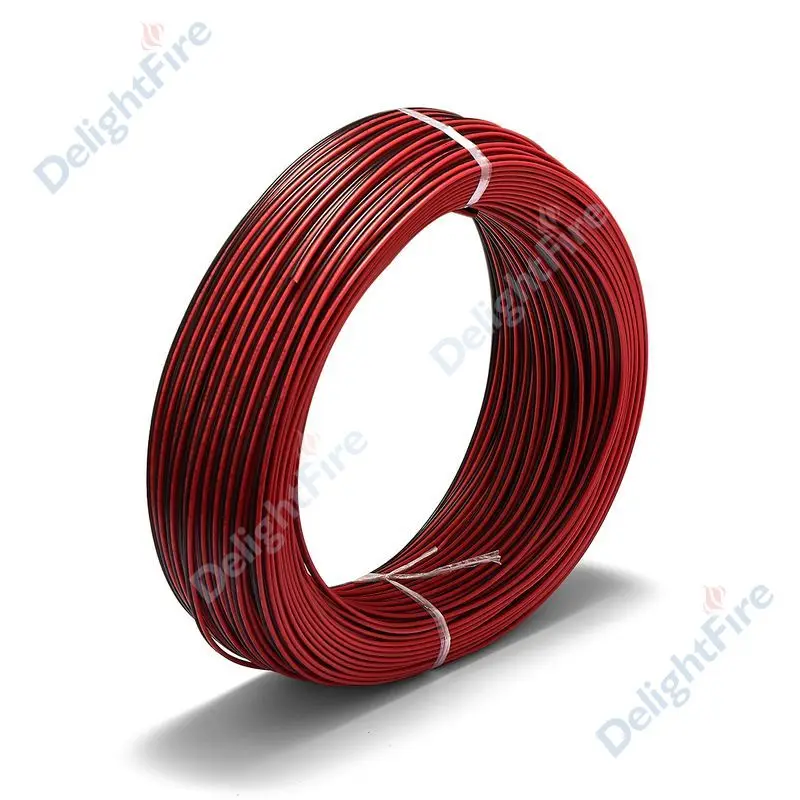 2 контактный Удлинительный кабель 100 м 22AWG SM JST разъем питания электрические провода для светодиодный лампы с жесткой полоской свет батарейный отсек