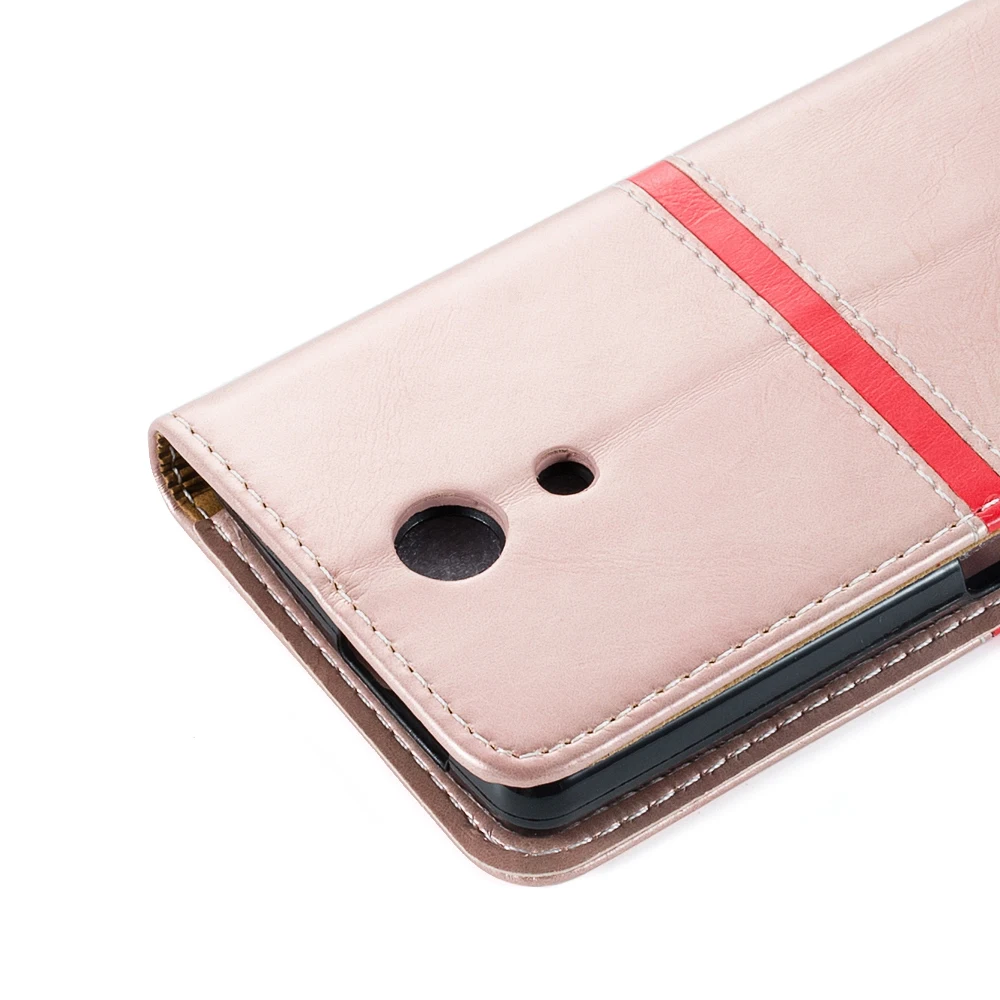 Vintage Leather Book Case For Sony Xperia ZR Soft Silicone Back Cover M36H Business Phone Bag | Мобильные телефоны и
