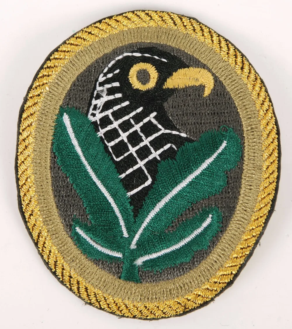 WW2 немецкого снайпера пехоты BIRDHEAD нашивка на нарукавную повязку |