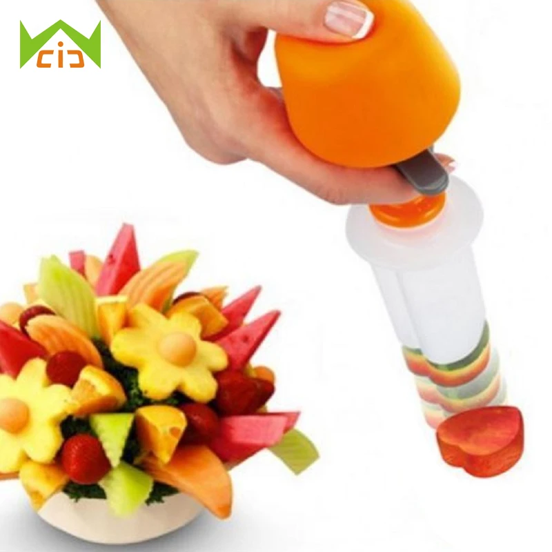 1 Набор пластиковые резаки в форме фруктов | Дом и сад