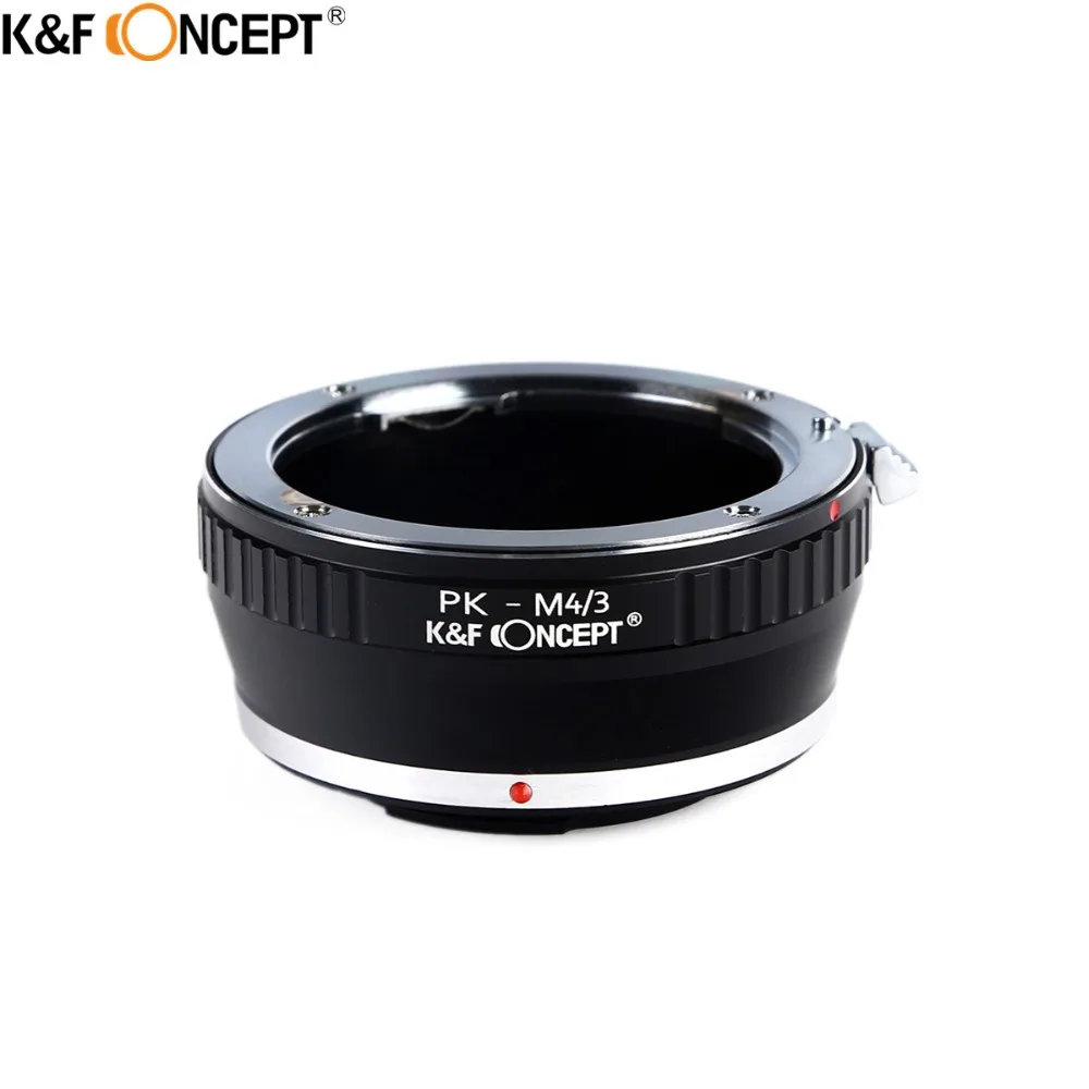 K&ampF CONCEPT PK-M4/3 Camera Lens Mount Adapter Ring For Pentax K PK To Olympus M43 E-P1/E-P2/E-PL1 and Panasonnic | Электроника