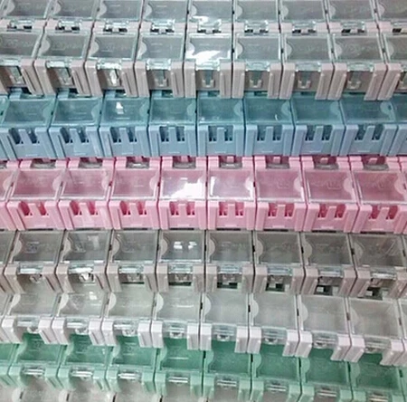 30 шт. коробка для хранения электронных компонентов SMD SMT|box shipping|electronic componentscomponent box