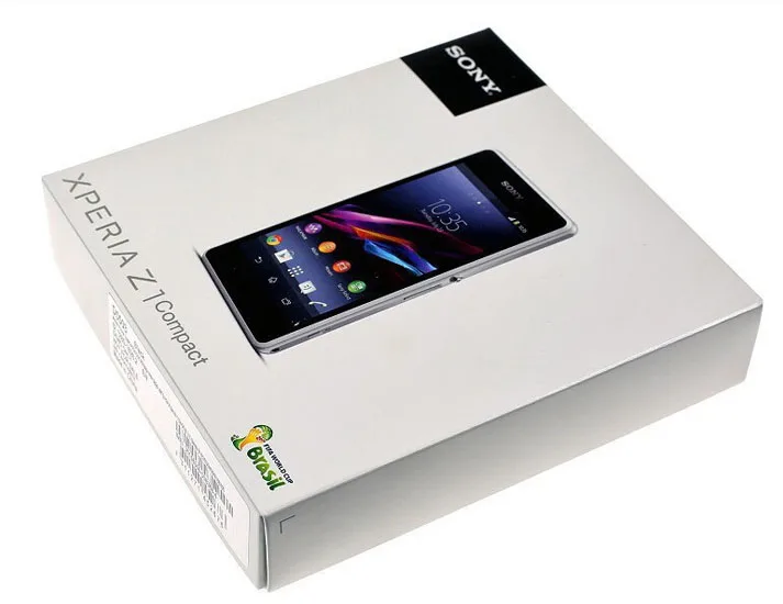 sony Xperia Z1 Compact D5503 разблокированный 3G/4G Android четырехъядерный 2 Гб ram 4," 20.7MP wifi gps 16 Гб хранения мобильного телефона