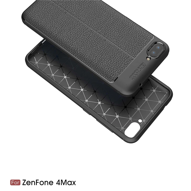 Чехол с зернистой текстурой силиконовый чехол для Asus Zenfone 4 Max ZC520KL (5 2 дюймов)
