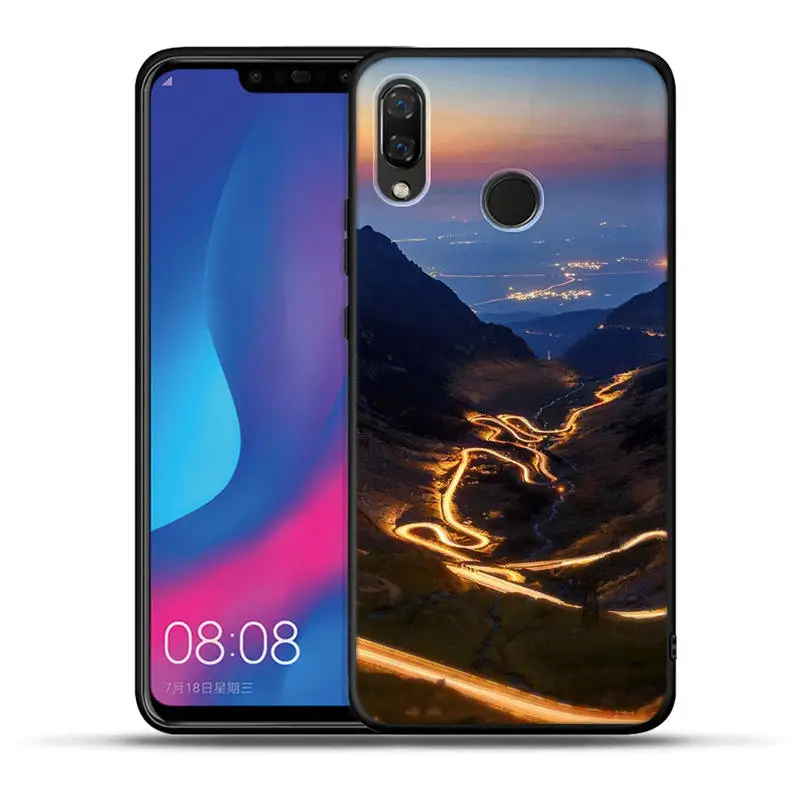 H1340 Модные «городская улица» мотоцикла чехол для Honor 20 Pro 10 9 9i 8 Lite 8X 8C 8S 7A 7X V20 вид 20 Силиконовые чехлы Fundas - Цвет: H1340