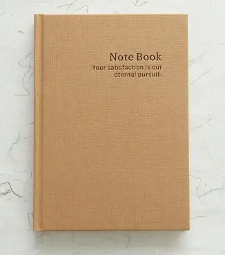 A5 A4 супер толстую тетрадь hard cover винтаж минималистский канцелярские блокнот note book office повестки дня журнал дневник планировщик ежедневник личный дневни канцтовары школьные принадлежности - Цвет: Coffee