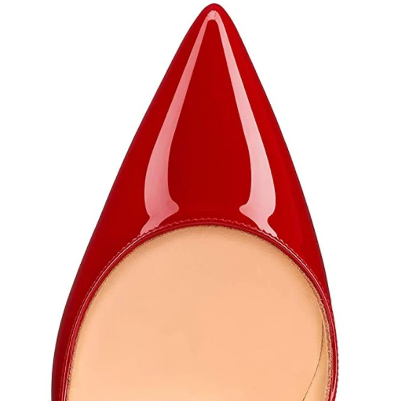 Женские вечерние туфли лодочки из искусственной кожи на высоком каблуке 12 см с