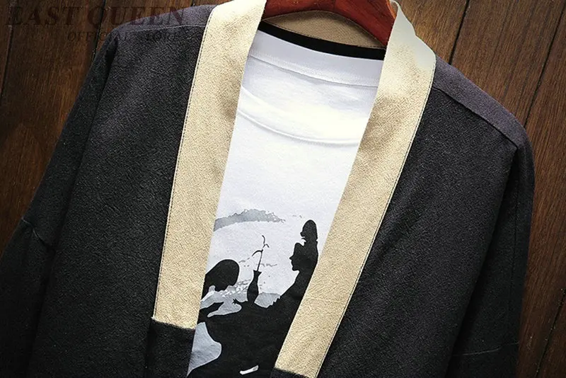 Кимоно, кардиган для мужчин, yukata, самурайская одежда, японская мода, мужской, yukata haori, японская рубашка, японское мужское кимоно, AA3816 Y A