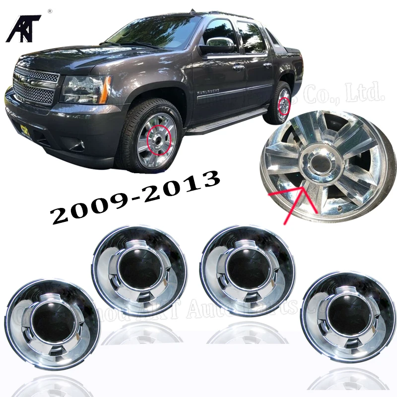 Крышка Ступицы Колеса для 2009-14 Chevy Tahoe Avalanche Silverado хром 9597347 Крышка Ступицы