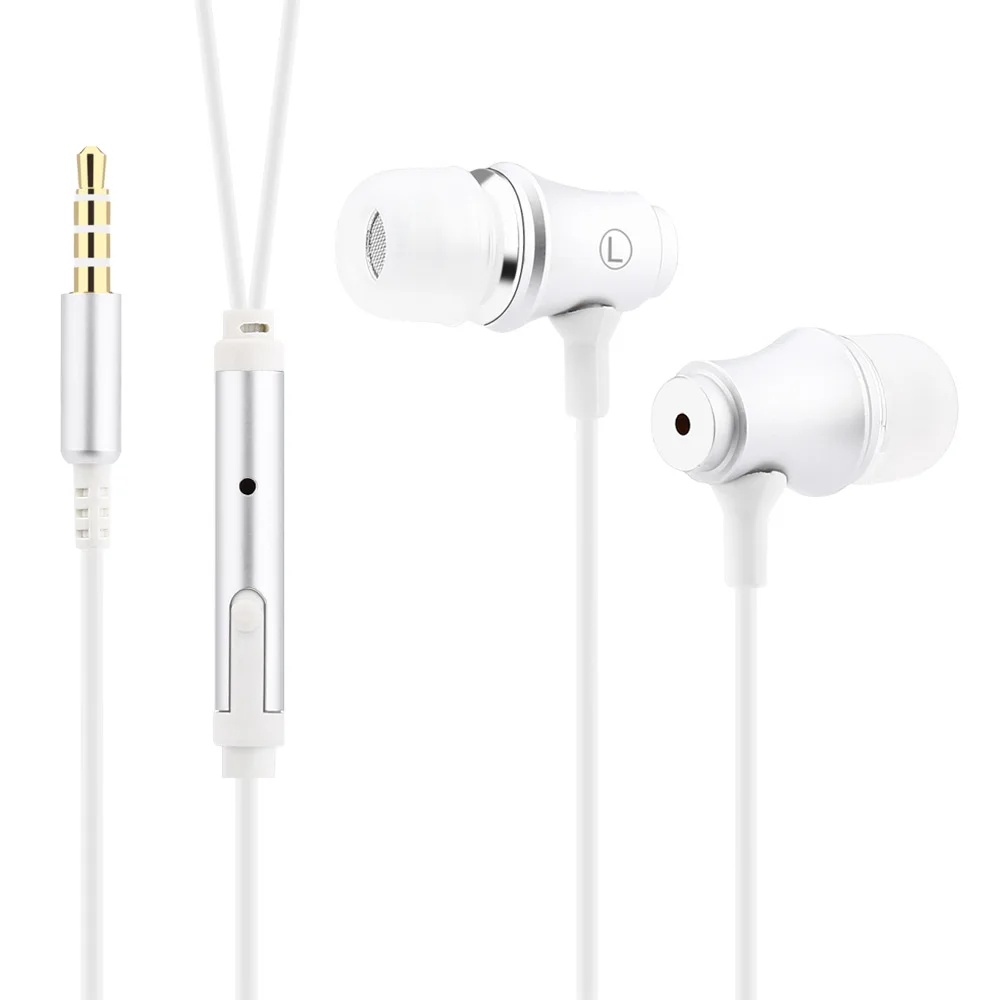 Universal 3.5MM Plug Super Bass Stereo In-Ear Earphone Noise Canceling Auriculares Sport Headset For Tablet MP3 IPhone 2018 | Электроника