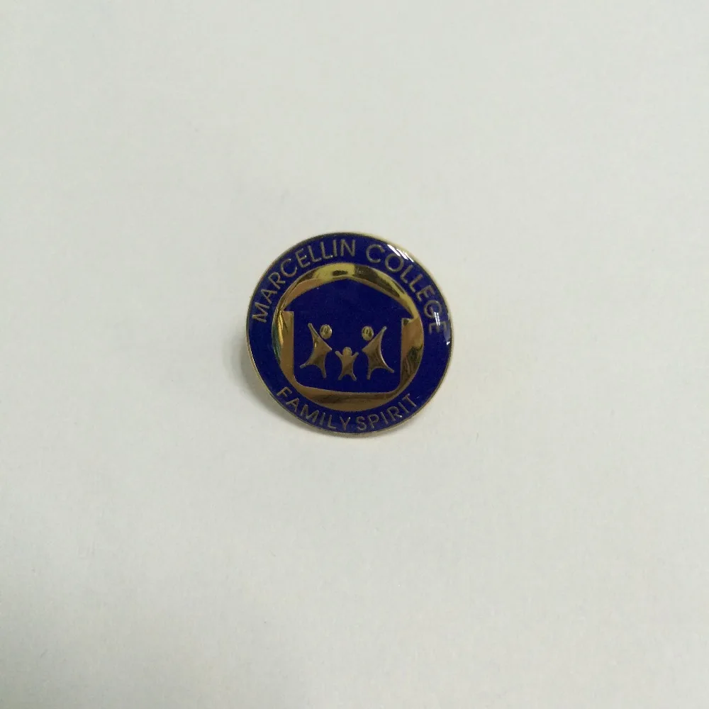 Штифт для лацканов под заказ изготовленный из железа с серебряным покрытием