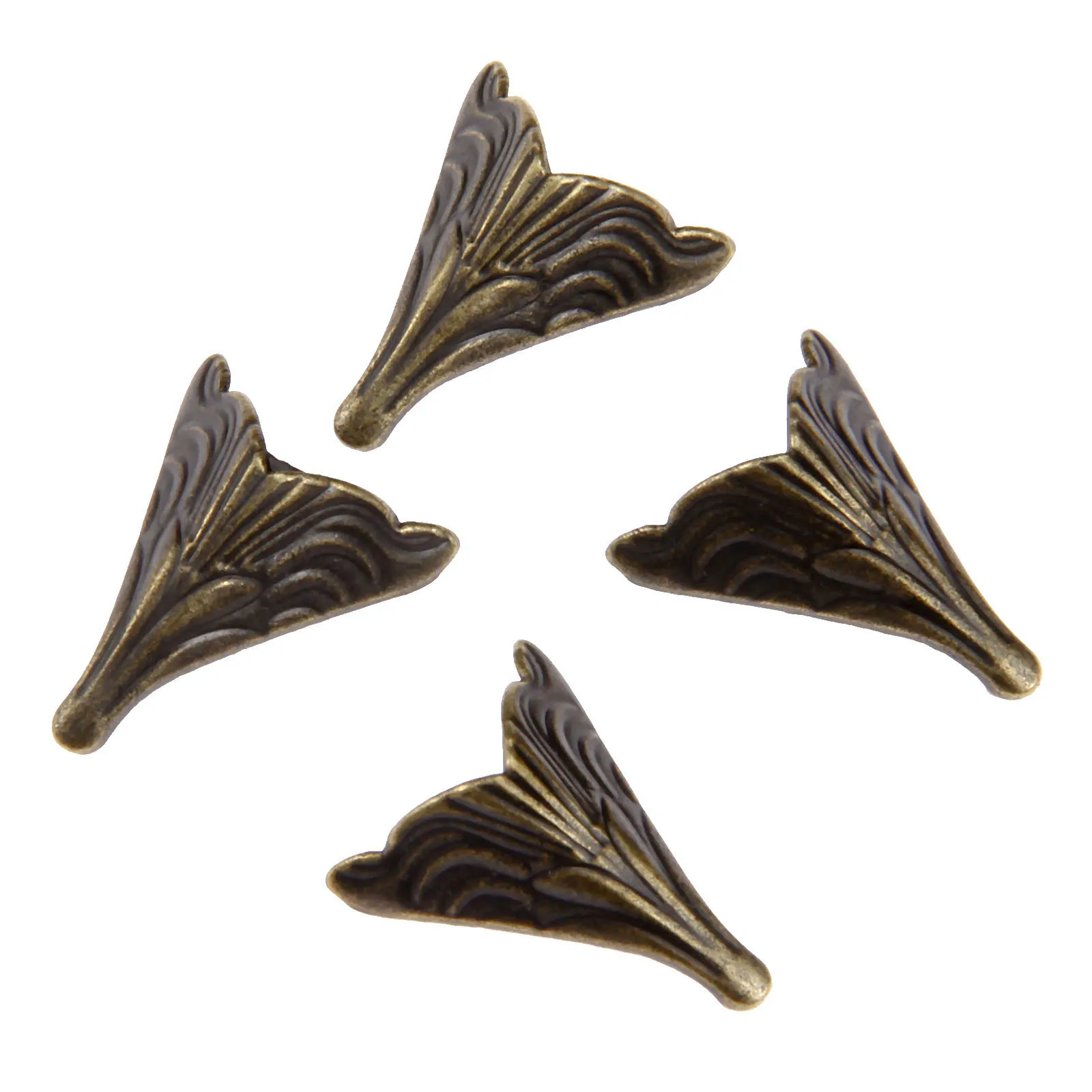 DRELD 4 шт. античные Угловые протекторы ретро украшение для ног в виде зверя