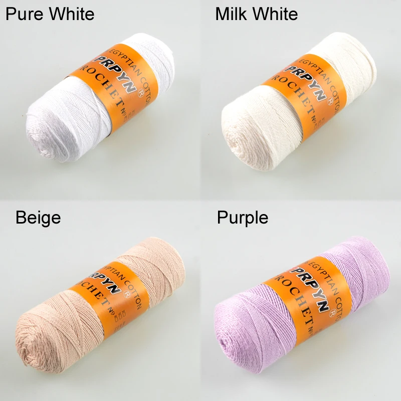TPRPYN 1 шт. = 90 г летняя хлопковая кружевная пряжа для вязания крючком y13505|cotton yarn|lace