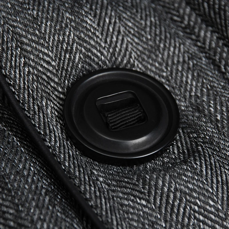 Мужской пуховик Markless плотный с капюшоном Повседневная зимняя верхняя одежда |