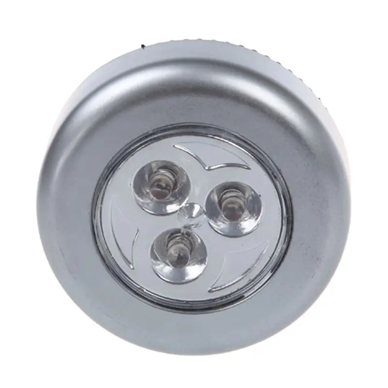 Led 6 шт Stick n Click LED Bright Lights-Click Push On Off Light для кухонного шкафа гаража | Лампы и