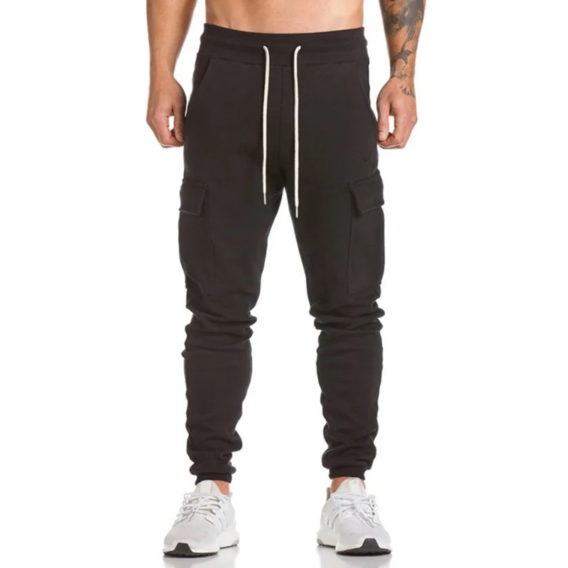 Мужские спортивные брюки LOMAIYI камуфляжные для бега штаны с карманами