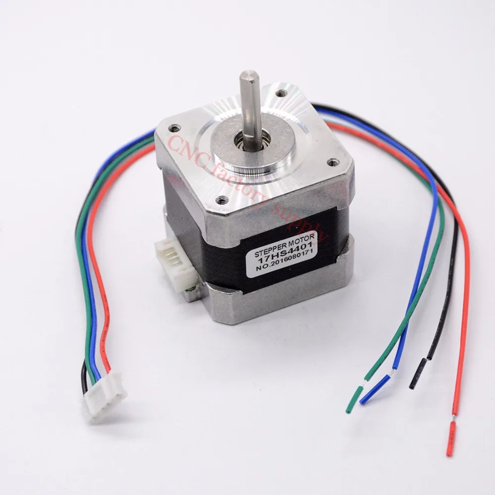 Шаговый двигатель Nema17 3 шт. 4 свинца 42 двигателя мотор Nema 17 42bygh 1.7A (17HS4401) 3D принтер с