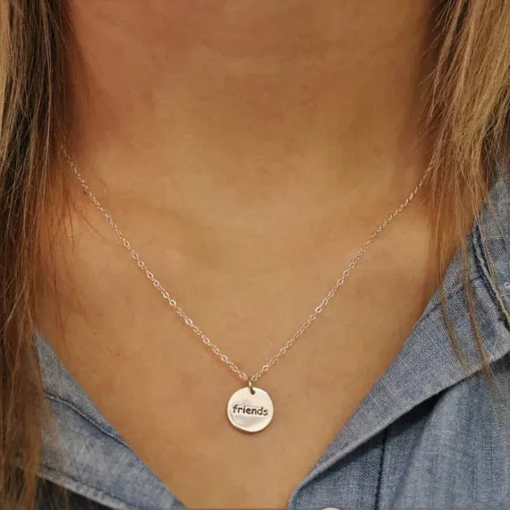 Индивидуальное ожерелье с подвеской Уникальные ожерелья буквами ювелирные