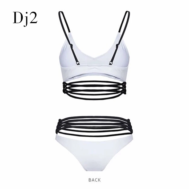 Женский бандажный комплект бикини Maillot De Bain бразильский купальник с высокой