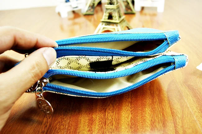 Korean style top grade exquisite graceful wallet purse or billfold with gloss for ladies as thoughtful gift |
