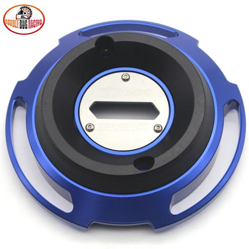 blue Крышка статора двигателя мотоцикла Защитная крышка декоративная крышка для Yamaha T-max 530 TMAX530 TMAX 530 SX DX - Цвет: blue