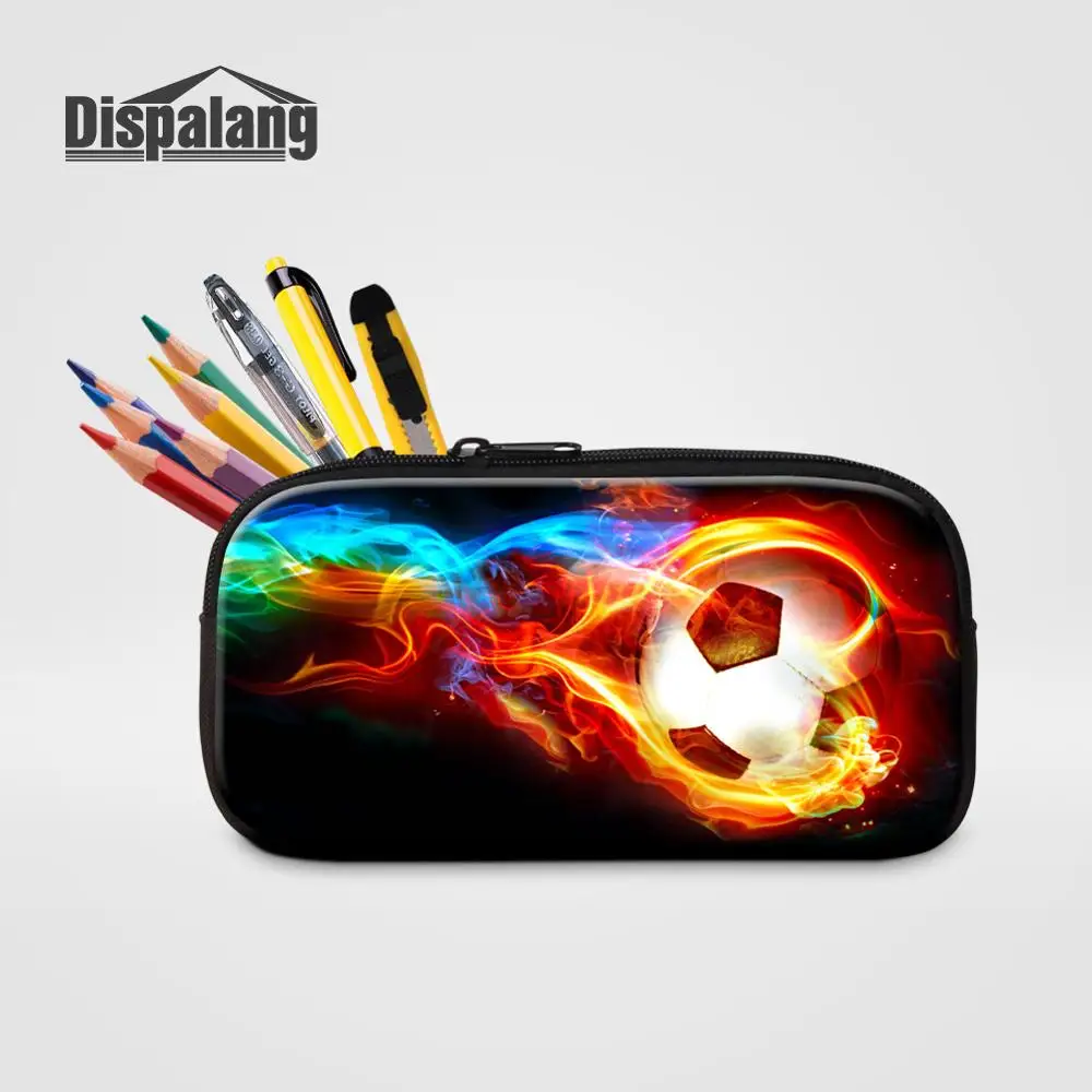 Pencil Case13 Dispalang маленькая дорожная косметичка для макияжа, чехол для футбола, пенал для карандашей с рисунком для ученики начальной школы, креативная коробка для ручек - Цвет: Pencil Case13
