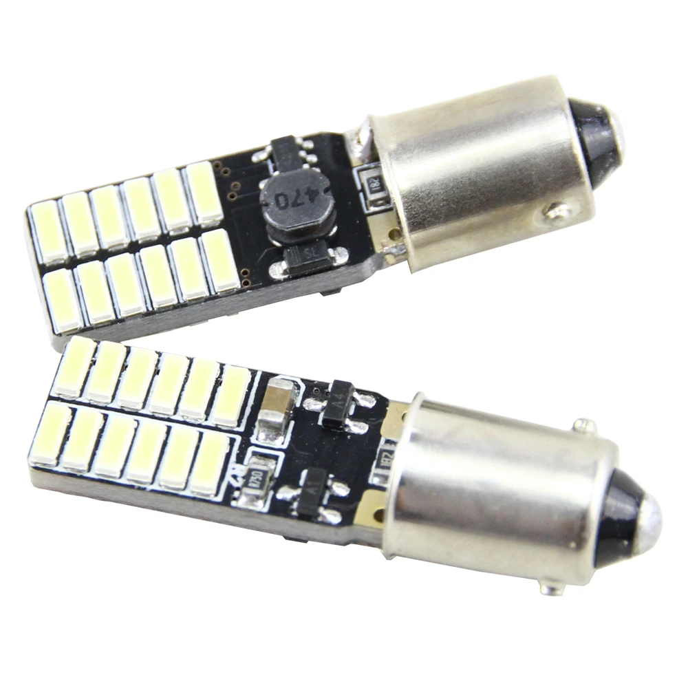 СВЕТОДИОДНАЯ Лампа Ba9s T4W 64111 4 светодиодный т. без полярности 8 Вт 4014 SMD 12
