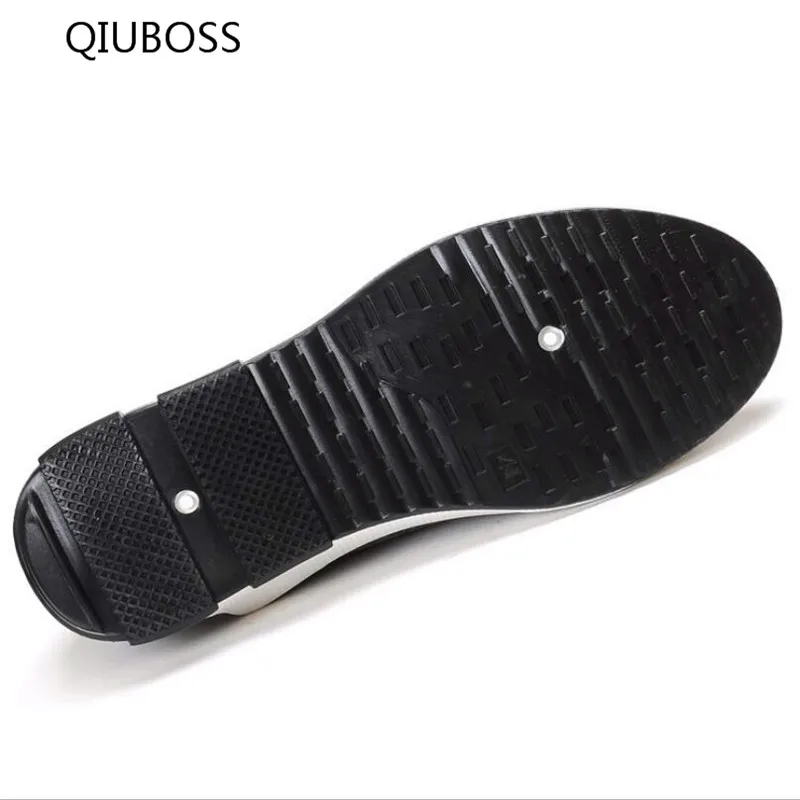 QIUBOSS сезон: весна–лето повседневная обувь для Для мужчин Новое поступление