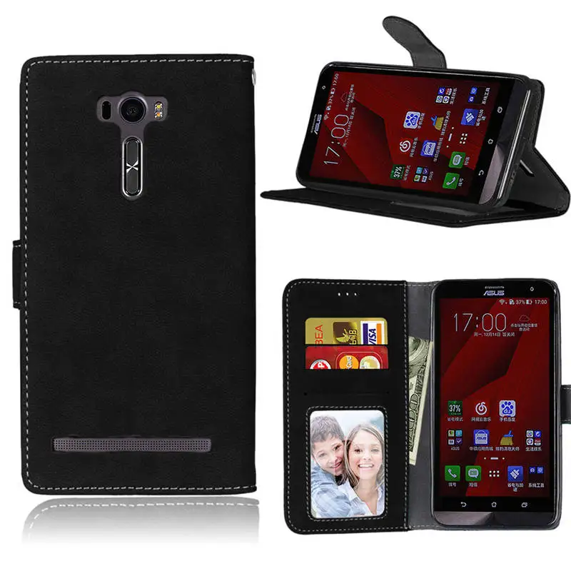 Asus Zenfone 2 Laser ZE601KL чехол Z011D 6 &quotОбложка на заднюю панель из искусственной кожи для