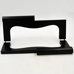 55% скидка, черные деревянные для сумок, ручки в оправе, оптовая продажа, деревянная рамка под кошелек, китайская фабрика, сумочка, кошелек, ручка Obag