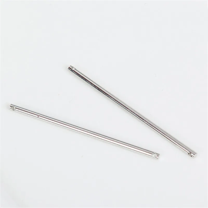 50 мм 20 модные Родиевые KC золотые медные палочки с длинной лентой соединители