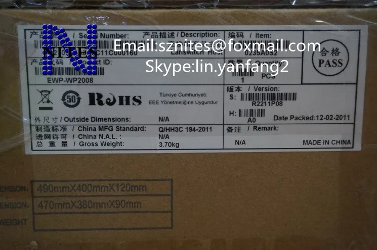 Оригинальный H3C EWP-WP2008 8-портовый слой 2 poe переключатель | Мобильные телефоны и