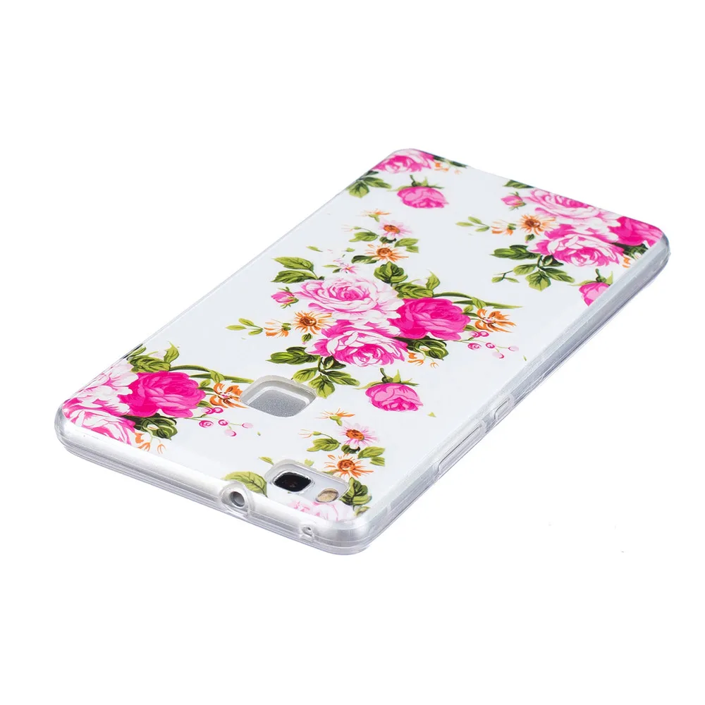 Для huawei P8 облегченный задний Чехол светящийся Флуоресцентный светильник Мягкий