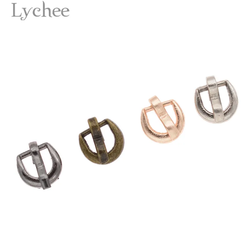 Lychee Life 10 шт. 7 мм кукла пояс пряжки мини кнопки для куклы одежда обувь сумки ручной