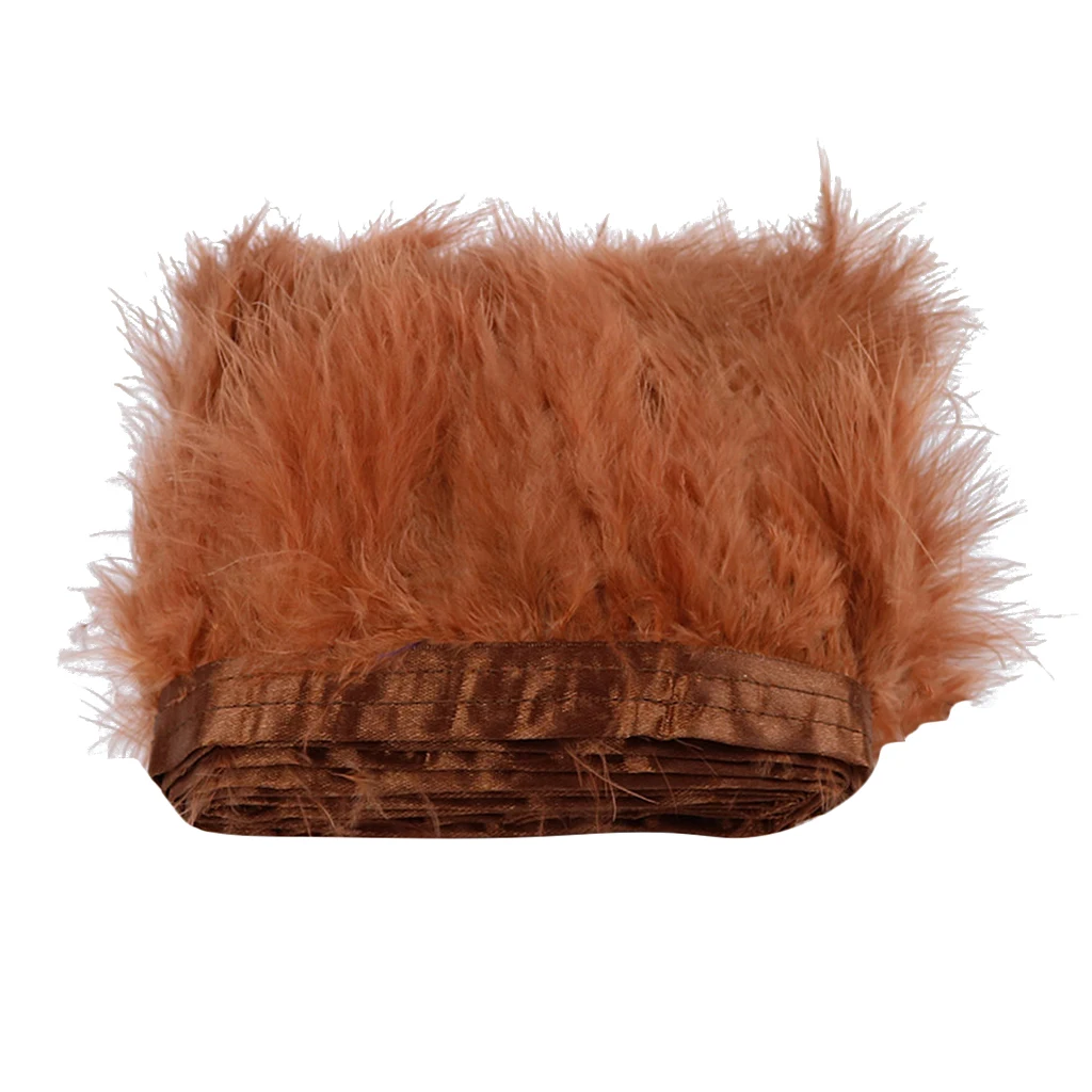 2 метра Турция перо бахрома отделка ткань лента для рукоделия пошив костюма Millinery