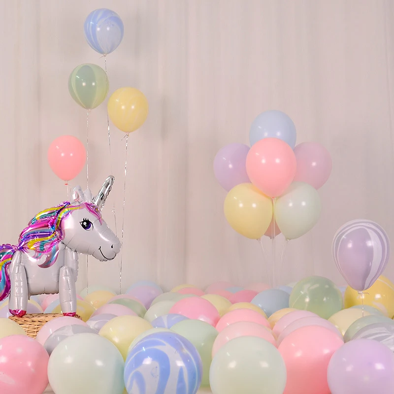 Волшебные эльфы 5 шт. 12 дюймов макароны рисунка агата латексные воздушные шары на