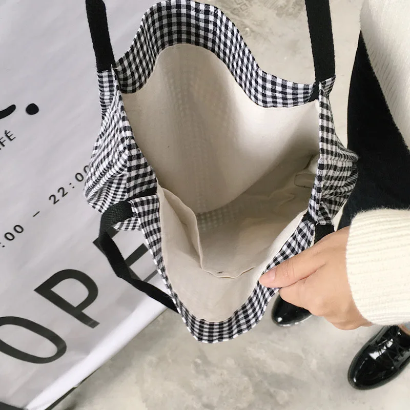 Женская Повседневная сумка через плечо Сетчатая Сумка в полоску с вышивкой виде