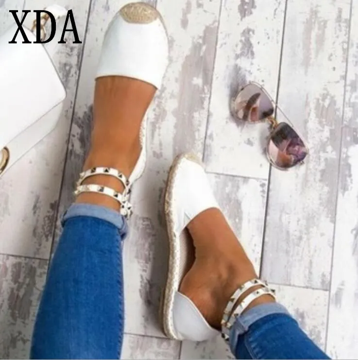 Женские сандалии с открытым носком XDA черные повседневные босоножки из