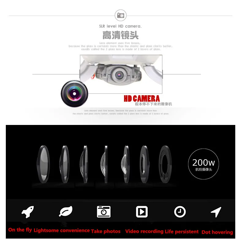 Оригинальный Радиоуправляемый летательный аппарат DRONE YD-A9 2 4G 6-aixs Gyro 4Ch вертолет с