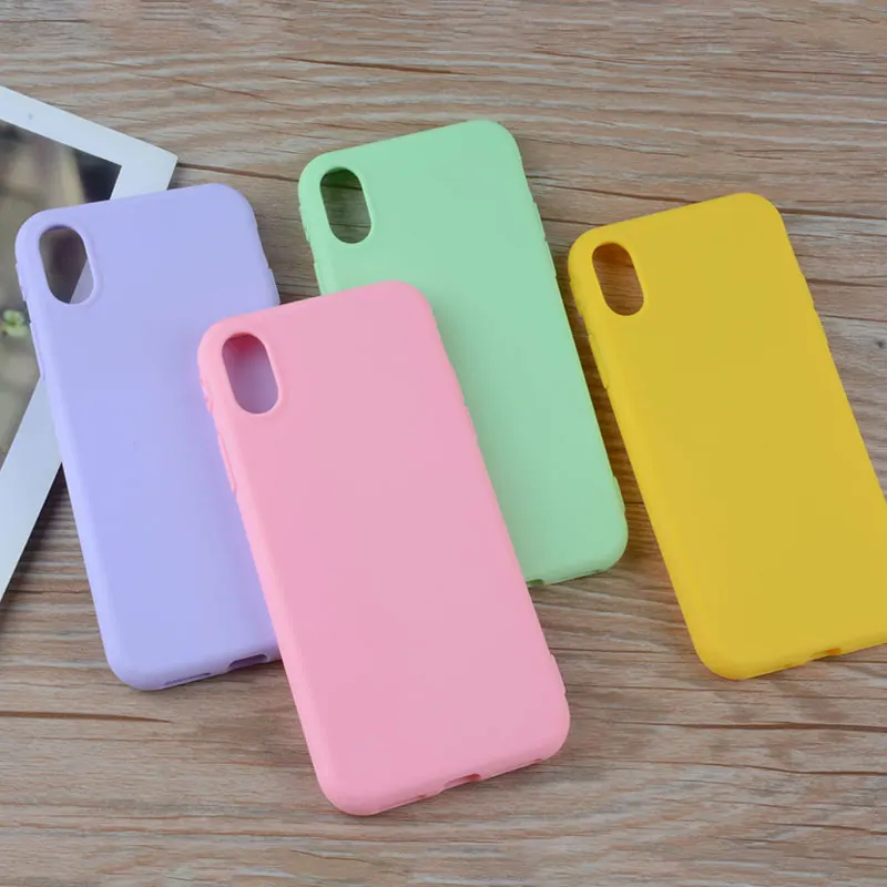 Матовый чехол AIORIA для iPhone X 5 8 дюйма Силиконовый ТПУ материал без пальцев толщина 1
