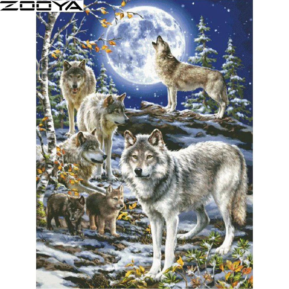 ZOOYA 5d DIY алмазная живопись Мозаика Искусство Алмазная вышивка рукоделие Стразы