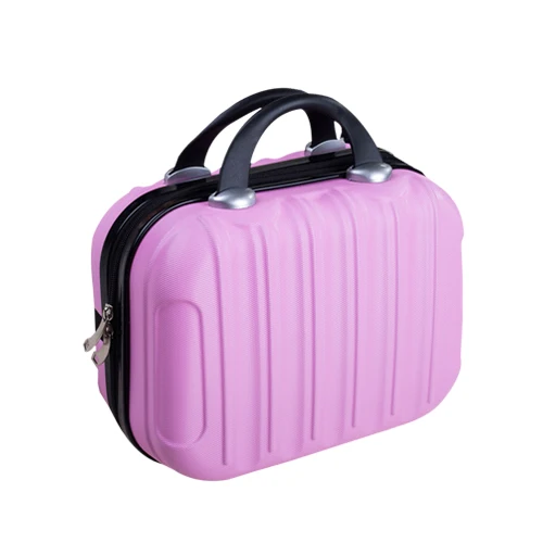 Pink Bag Mihawk Женская Мода Макияж чемодан Tote Мультфильм Путешествия красота туалетные принадлежности мыть Tote Box Органайзер сумки Поставки аксессуары - Цвет: Pink Bag