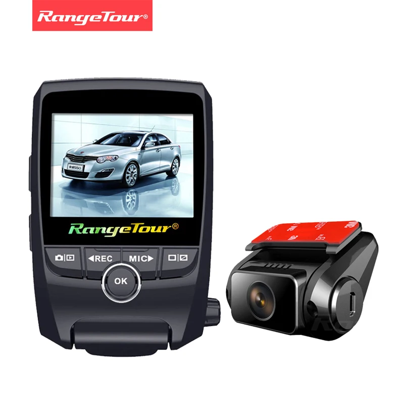 Range Tour X7 Двойная Линза Автомобильный видеорегистратор камера Встроенный GPS