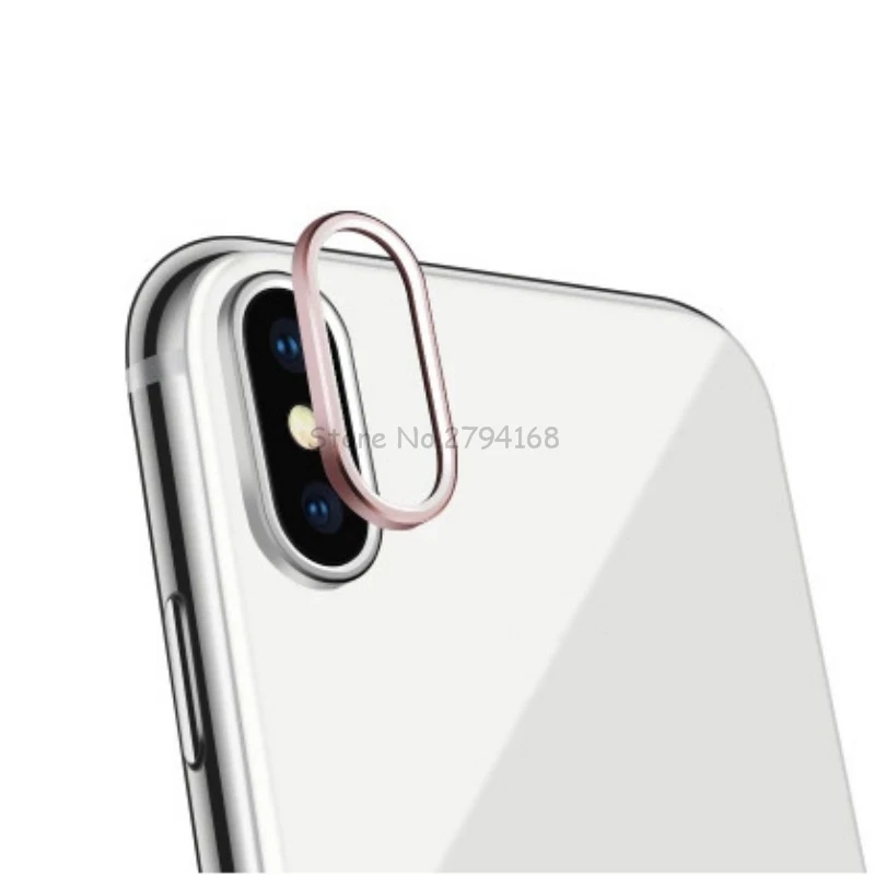 TANZ Rear Camera Lens Protective Ring Cover Protector Protection For iPhone x ten 10 Metal Case Luxury Mobile Phone Accessori |