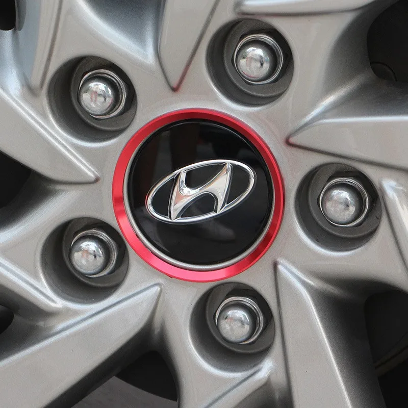 Декоративные кольца-Стикеры для hyundai Tucson, аксессуары для стайлинга автомобилей